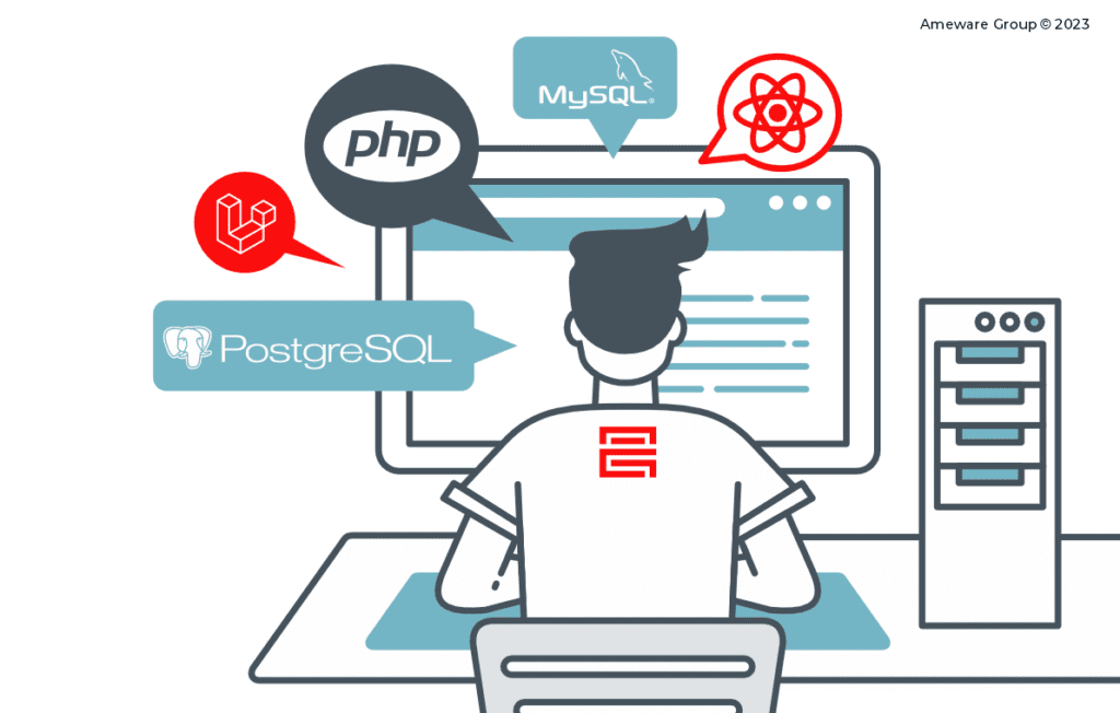 Laravel/React.js Fullstack Web Development - Ameware Group
